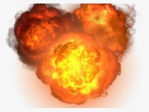 Flames Clipart Realistic Explosion - Explosion Gif Png