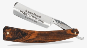 High End Razors By The Art Of Shaving A Gentleman's - Taos Bocote Wood Straight Razor