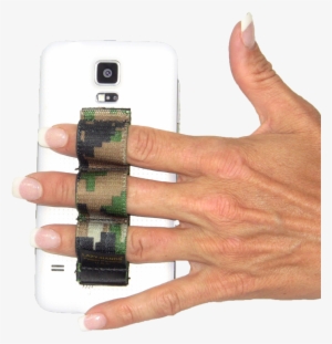 3-loop Phone Grip - Lazy-hands 3-loop Phone Grip - Fits Most -- Camouflage