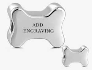 Engraved Bone Charm Silver - Soufeel Charm Gravierbar Knochen Sterlingsilber