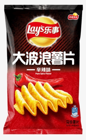 Lay's Lay's Lazy Big Wave Potato Chips Large Concave - 乐事 薯 片