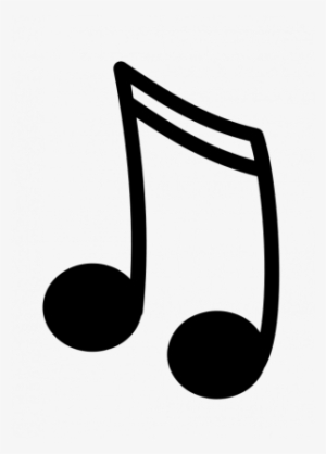 Music Black And White Music Notes Clipart Black And - Clipart Music Note Png