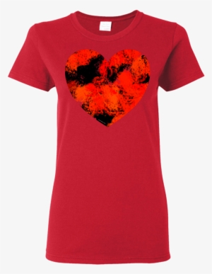 Grunge Heart - Ladies' 5 - 3 Oz - - Eagle Dream Catcher Women's T-shirt Native American