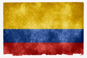 Download Colombia Grunge Flag Png Image - Bandera De Colombia Desgastada