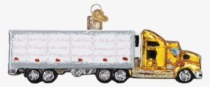 Semi Truck Ornament - Semi Truck Old World Christmas Ornament 46070