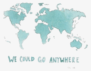 Via Tumblr Shared By Dɑnielɑ On We Heart It - Artsy World Map