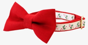 Christmas Bow Tie Cat Collar Red