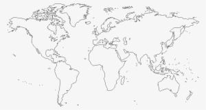 Awesome Collection Of World Map Europe Coloring Page - Physical Map Of World Blank