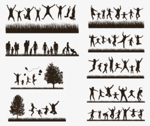6 6 - Active Families Silhouette