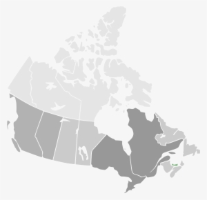 Canada Map Background - Nova Scotia New Brunswick Ontario And Quebec