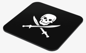 Pirate Flag Coaster - Emblem
