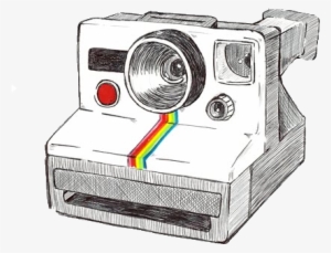 28 Collection Of Polaroid Camera Tumblr Drawing - Polaroid Land Camera Drawing
