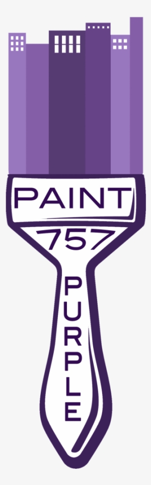 Paint 757 Purple Mural In Vibe Creative District