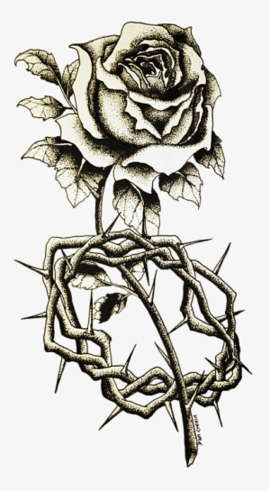 Rose Crown Thorns Duvet Cover For Sale By Daniel P - Duvet