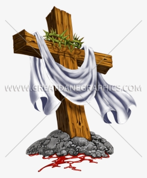 Cross With Crown Of Thorns - Cross With Crown Of Thorns Png