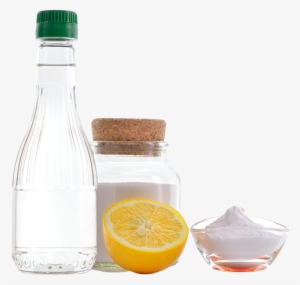 Cleaning With Baking Soda - Glass Bottle