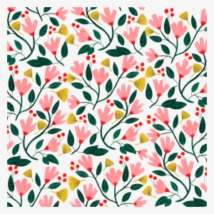 bright floral pattern
