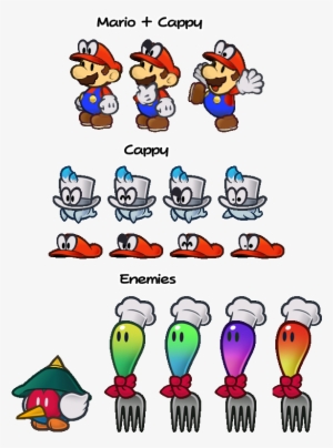 Watereo2 Ever Wondered What Super Mario Odyssey Characters - Mario And Peach