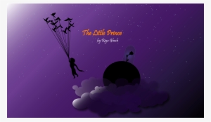 Silhouette Of The Little Prince - Illustration