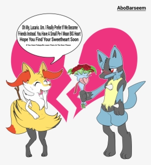 Lucario Rejected By Braixen - Furry Small Cock Humiliation