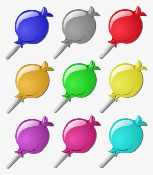 Game Marbles - Lollipop Clip Art