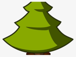 Christmas Tree Vector Art - Cartoon Christmas Tree Large
