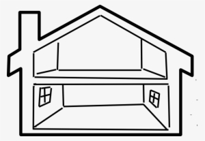 House Black And White House Clipart Black And White - House And Furniture Worksheet