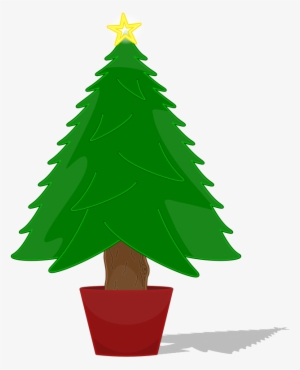 Simple Christmas Tree Clipart - Christmas Tree Clip Art