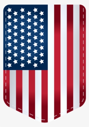 0, - American Flag Transparent Decoration