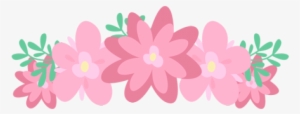 Flower Crown Cliparts - Pink Flower Crown Clipart