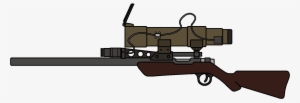 Snipers Clipart Transparent - Tf2 Sniper Rifle Drawing
