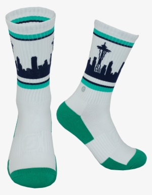Seattle Skyline Socks - Skyline