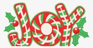 Merry Christmas Text Clipart Candy Cane