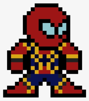 Iron Spider - Pixel Art Spiderman Homecoming