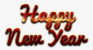 Happy New Year Letter Png Clipart - Portable Network Graphics