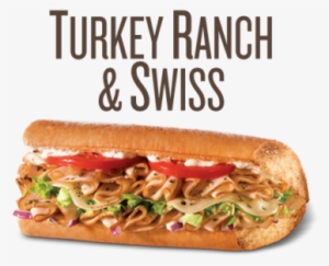 Turkey Ranch & Swiss From Quiznos - Quiznos Turkey Ranch And Swiss