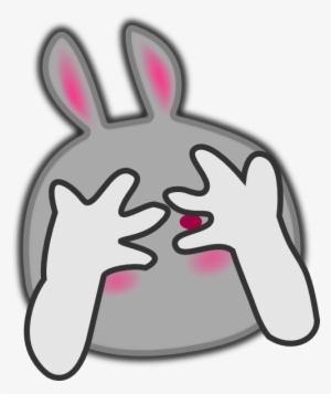 Original Png Clip Art File Shy Rabbit Svg Images Downloading