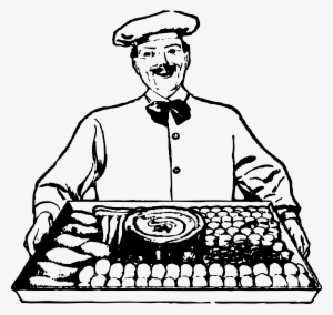 This Free Icons Png Design Of Chef With Tray