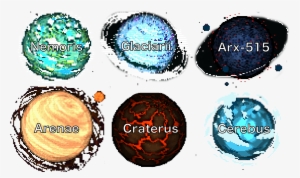 All Planets With Text - Wiki