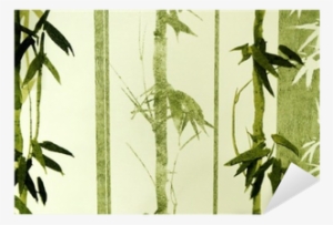 Sticker Bamboo Texture • Pixers® - Canvas