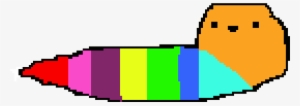 The Gummy Worm - Pixel Art