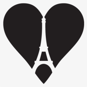 Eiffel Tower Clipart Heart - Eiffel Tower In A Heart