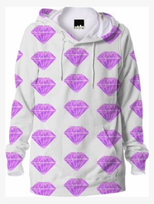 Purple Diamond Galaxy Hoodie $88 - Sweater