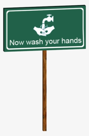 Wash Hands Sign