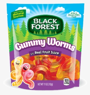 Black Forest Natural Colors Doy Gummy Worms, 11 Ounce - Black Forest Gummy Bears 6 Count 11 Oz