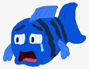 Related Wallpapers - Cartoon Blue Fish Sad