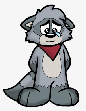 Sad Cartoons Group - Sad Cartoon Raccoon Png