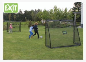 Exit Coppa Goal Football Goal - Exit Coppa Football Goal With Training Screen 220 X