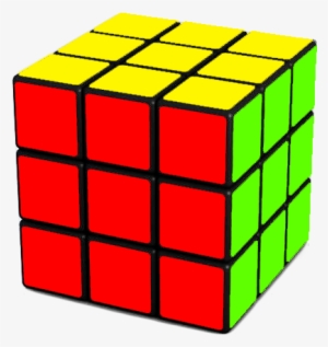 Rubik's Cube Transparent - Solved Rubiks Cube