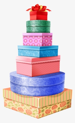 Gifs Tubes De Natal 2 Happy Birthday Friend, Ribbon - Tower Of Gifts Clipart